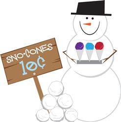 Sno-Cones Snowman