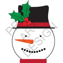 Snowman & Holly