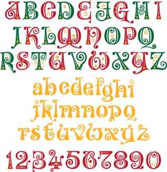 Starry Christmas Font
