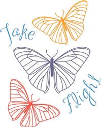 Take Flight Butterflies