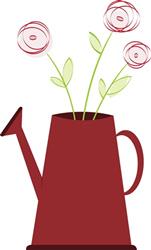 Watering Can Flowers
