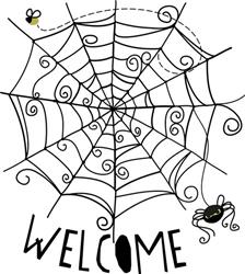 Welcome Spider Web