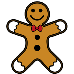 FSL Gingerbread Man