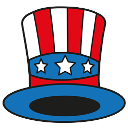 FSL Patriotic Top Hat