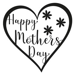 Happy Mother's Day SVG cut file at EmbroideryDesigns.com ...