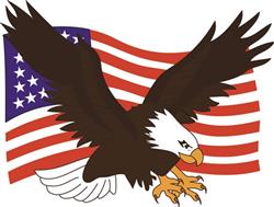 AMERICAN EAGLE FLAG