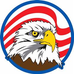 AMERICAN FLAG EAGLE