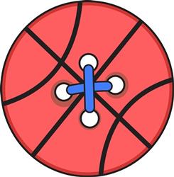 BASKETBALL BUTTON
