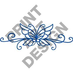 BUTTERFLY SCROLL SMALL