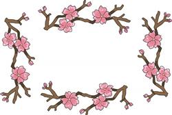 CHERRY BLOSSOMS FRAME