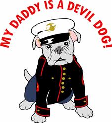 DADDY IS DEVIL DOG