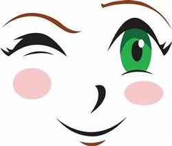 DOLL FACE WINKING