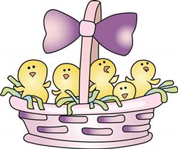 EASTER BASKET & CHICKS