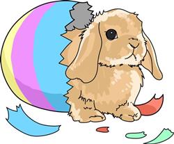 EASTER EGG BUNNY