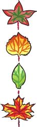 FALL LEAVES BORDER
