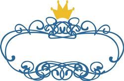 FULL FRONT CROWN AND SCROLL