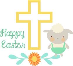 HAPPY EASTER APPLIQUE