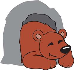 HIBERNATING BEAR
