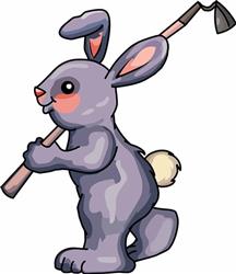 HOE RABBIT