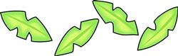 JUNGLE LEAF BORDER