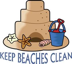 KEEP BEACHES CLEAN