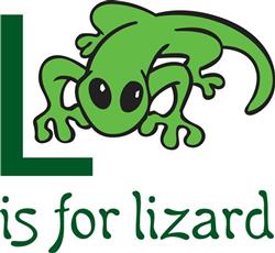 L FOR LIZARD