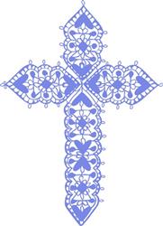 LACEWORK CROSS