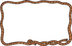 LARGE ROPE BORDER