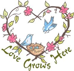 LOVE GROWS HERE