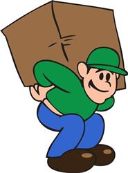 MAN MOVING