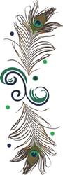 Peacock Feather Border