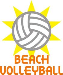 Beach Volleyball SVG File Print Art