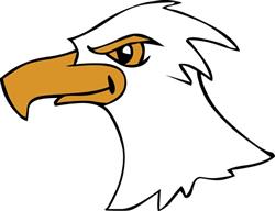 Eagle Head SVG cut file at