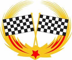 RACING FLAGS CREST
