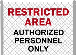 RESTRICTED AREA