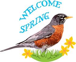 ROBIN WELCOME SPRING