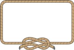 Rope Border Frame