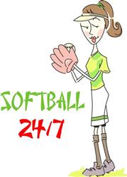 SOFTBALL PLAYER