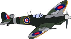 SPITFIRE PLANE LARGE