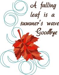 Summers Wave Goodbye