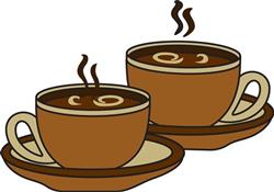 TWO COFFEE CUPS