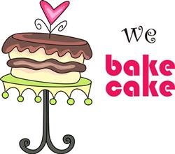 WE BAKE CAKE