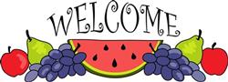 WELCOME FRUIT BORDER