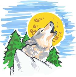 WOLF MOUNTAIN SCENE
