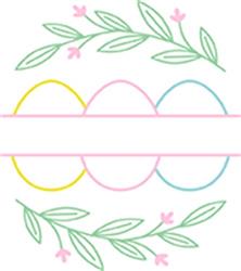Easter Egg Name Split