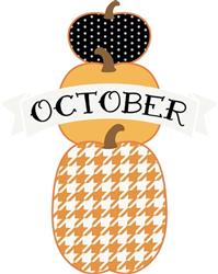 Fall Pumpkin Stack October
