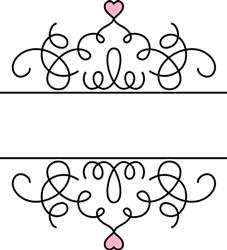 Fancy Split Border