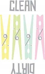 Clean Dirty SVG cut file at EmbroideryDesigns.com | EmbroideryDesigns.com