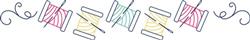 Thread Spools Border