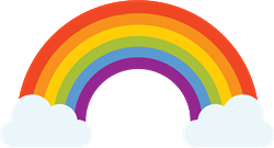Rainbow & Clouds